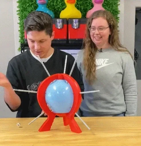 Neue Ballon Explosion Spiel Explosion Ballon Spiel Party Spiel Familie Unterhaltung Spielzeug Brettspiel kinder Stick Familie E – Detail 2