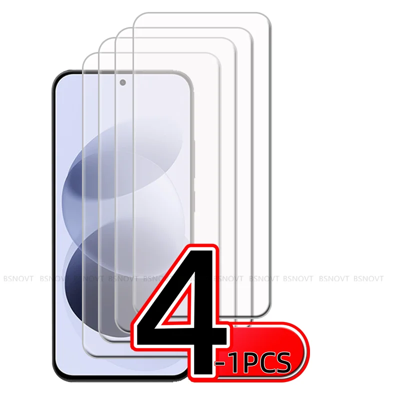 4/3/2/1 Stück für Redmi Note 17 Pro Glas Redmi Note 17 Panzerglas 9H Klare Abdeckung Displayschutz Xiaomi Redmi Note 17 Pro Max
