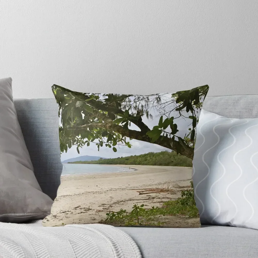 

Cape Tribulation Beach Throw Pillow Pillowcases Bed Cushions Plaid Sofa Covers For Sofas pillow