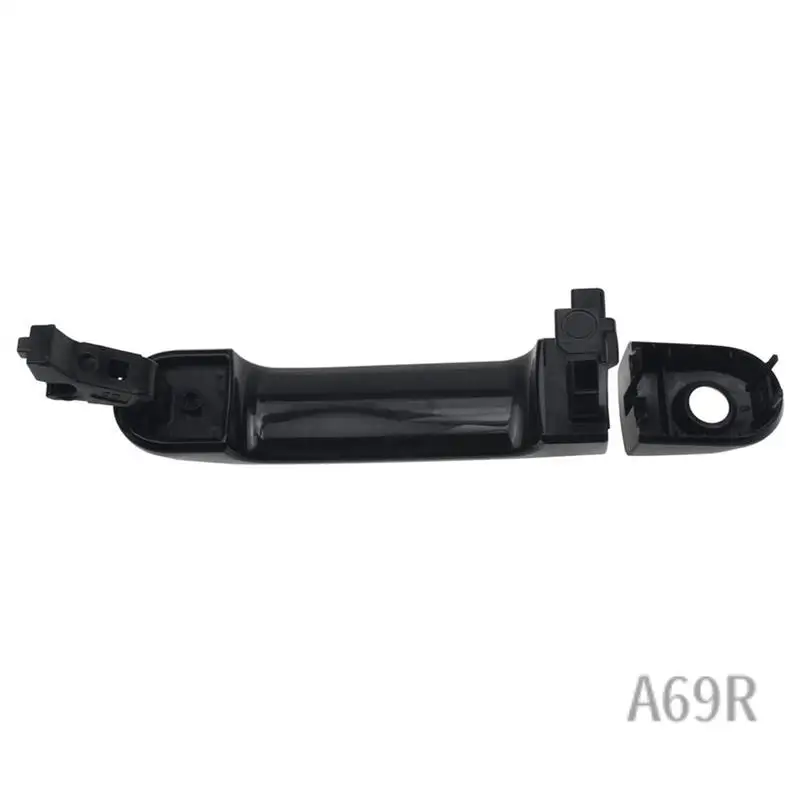 

A69R-1Pair Front Outside Outer Exterior Door Handle 80644-EL12A 82641-EL12A For Nissan Versa 2007-2012 Puller FL+FR Accessories
