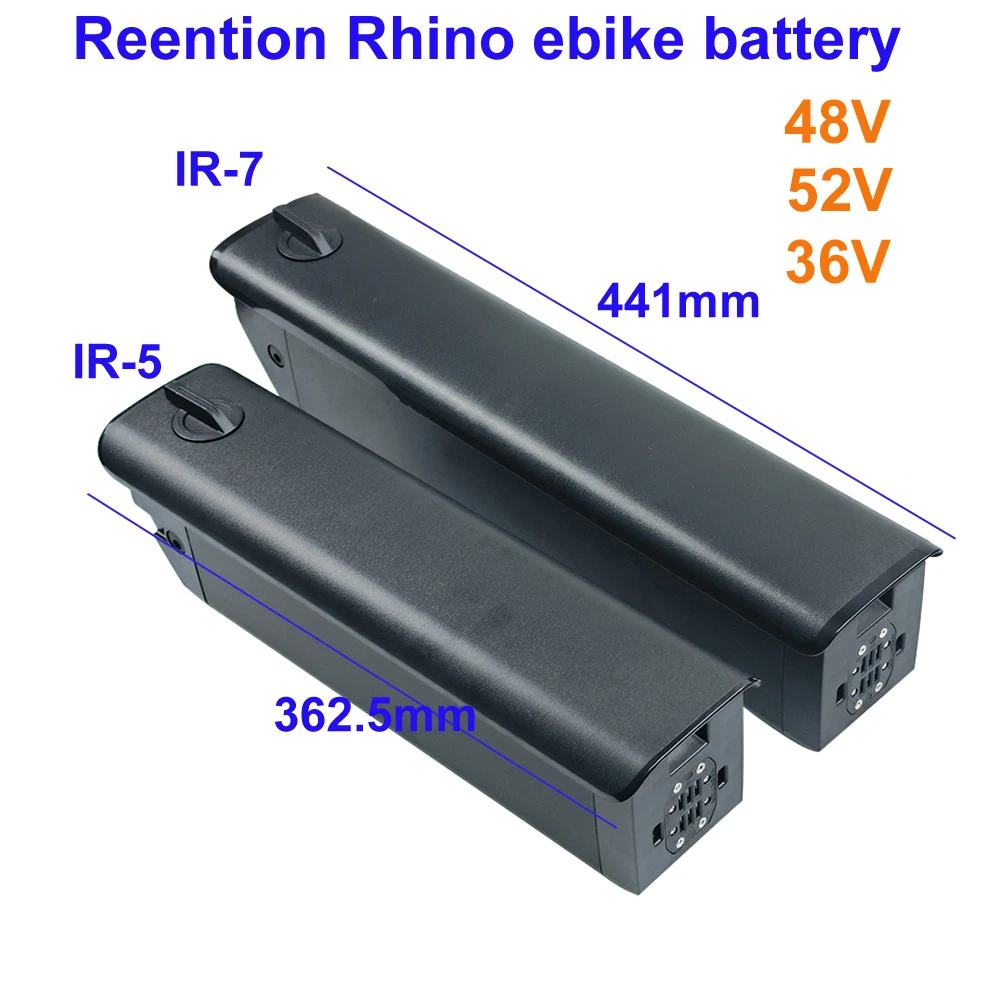 Reention Rhino 5 Li-ion battery 48V 17.5Ah 36v 24.5ah for Heybike Cityrun Ride 1UP Cruiser 700 SERIES electric bike batteries