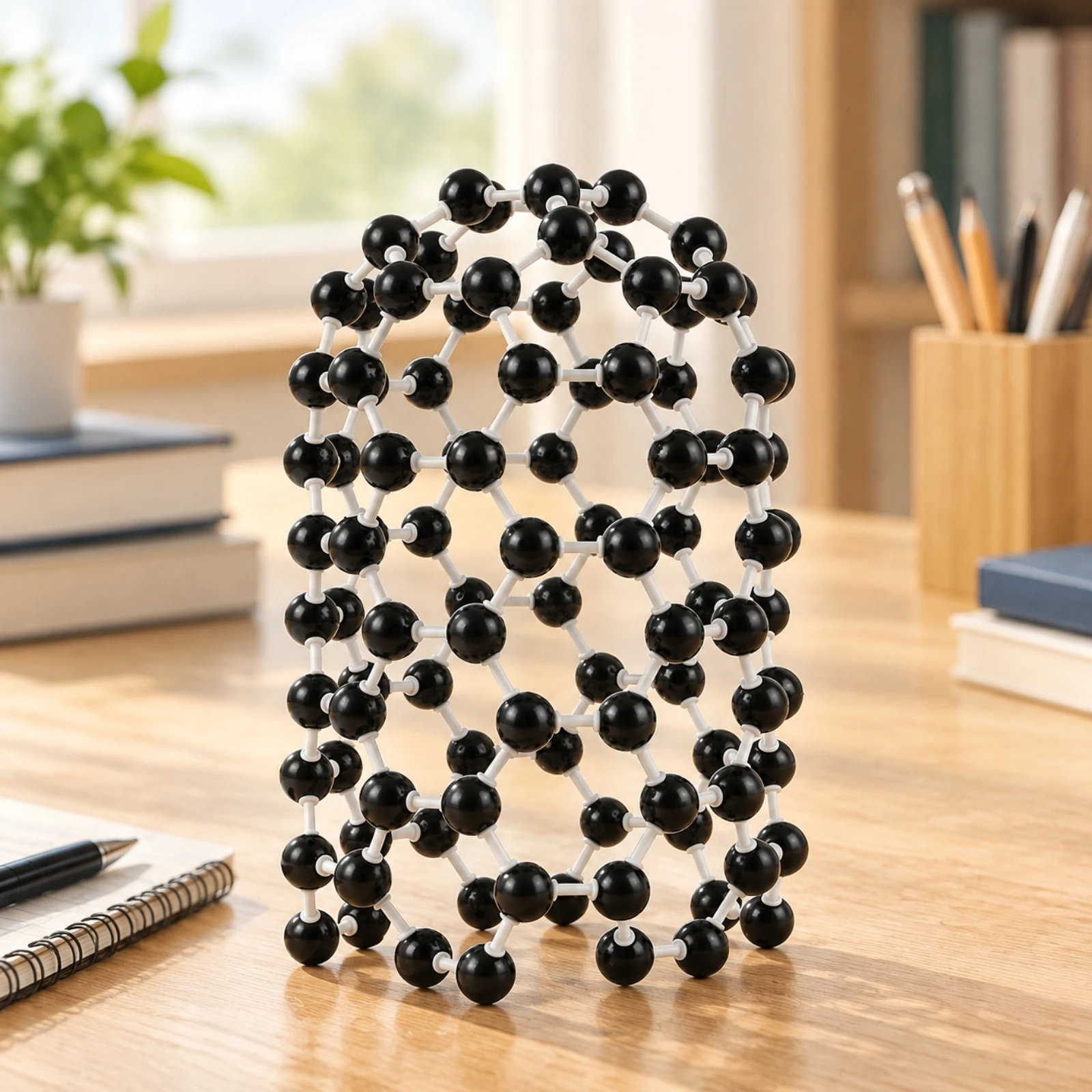 Carbon Nanotube High-Density Structure Model Hands-on 3D Carbon Nanotube Model Easy Assembly Non-Hazardous for Science Teachers