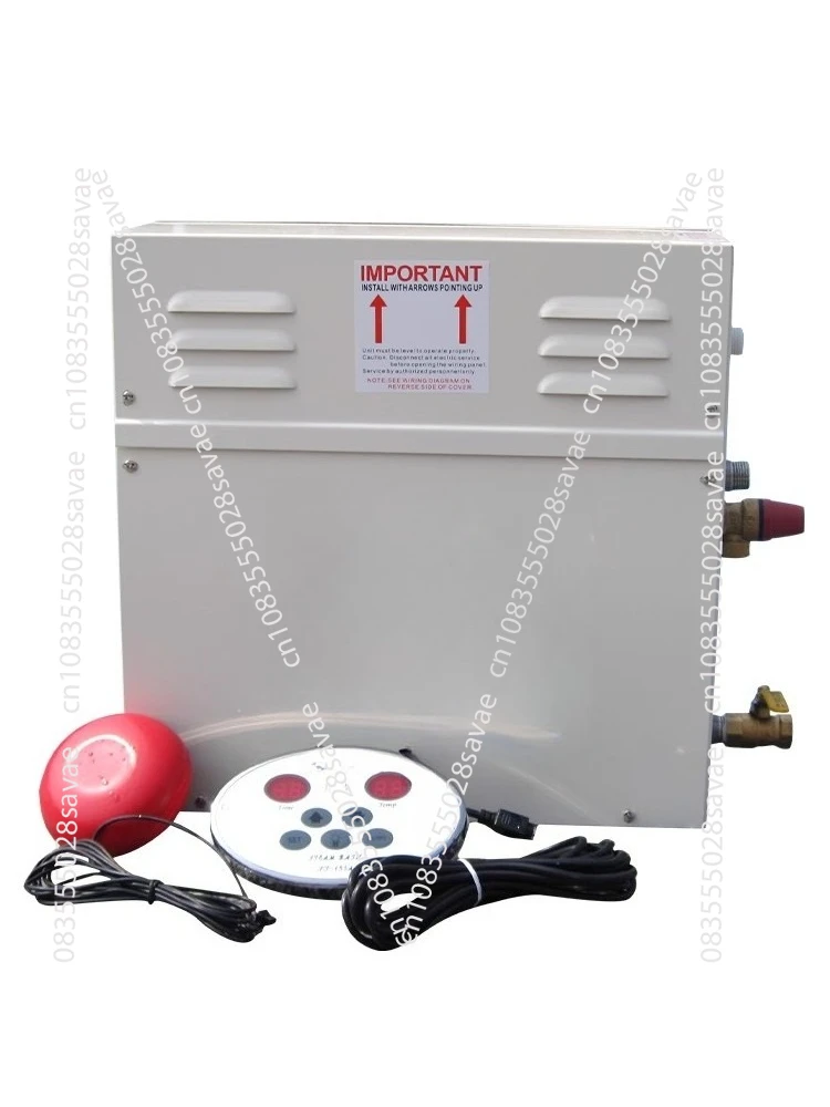 

Bathroom Steam Machine Sauna 3-18KW Steam Generator Wet Steam Machine Sauna Stove Home Digital Display with Light Control