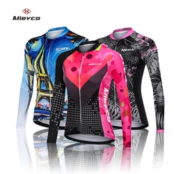 Cycling Jersey Summer Thin Long Sleeve Team Outdoor For Bicycle Woman outfits Mountain Bike Sports Top Jersey Ciclismo Mujer