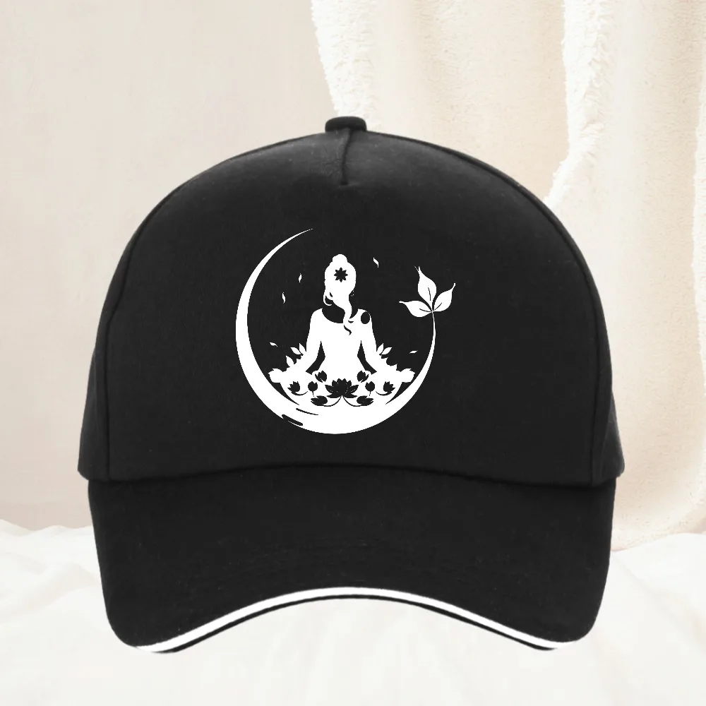 

Buddha Chakra Baseball Cap Peace Love Good Men Women Adjustable Sun Hats