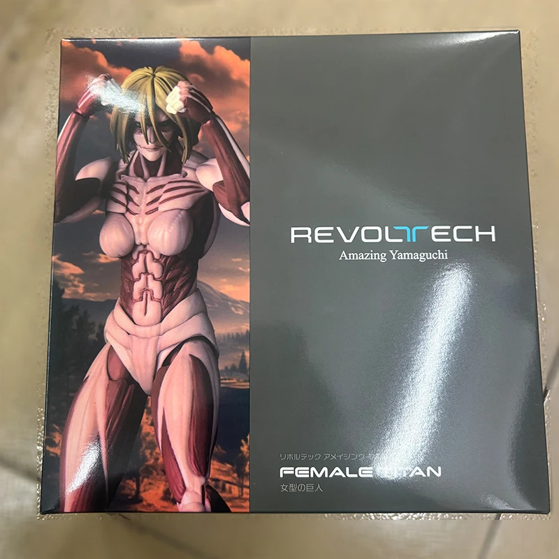 Kaiyodo Attack on Titan Die Weibliche Titanin Annie Leonhart Revoltech Yamaguchi Anime Actionfiguren Figurine Ko Modell Spielzeug Geschenk – Detail 2