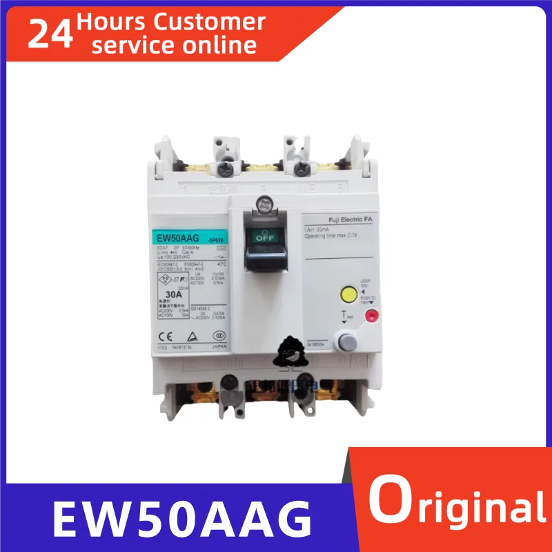 

New original circuit breaker EW50AAG 3P 30A