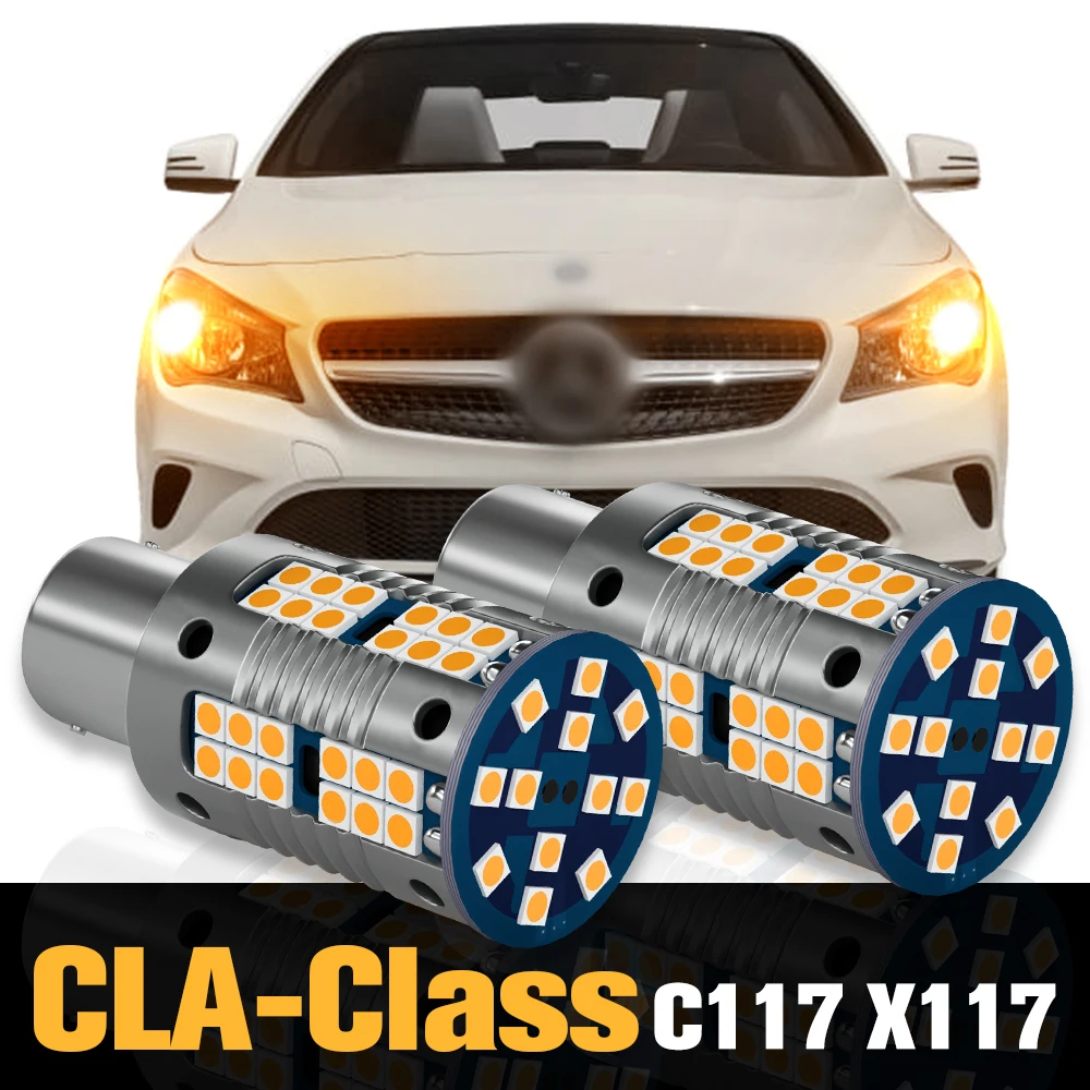 

2pcs Canbus LED Turn Signal Light Lamp Accessories For Mercedes Benz CLA Class C117 X117 2012 2013 2014 2015 2016 2017 2018