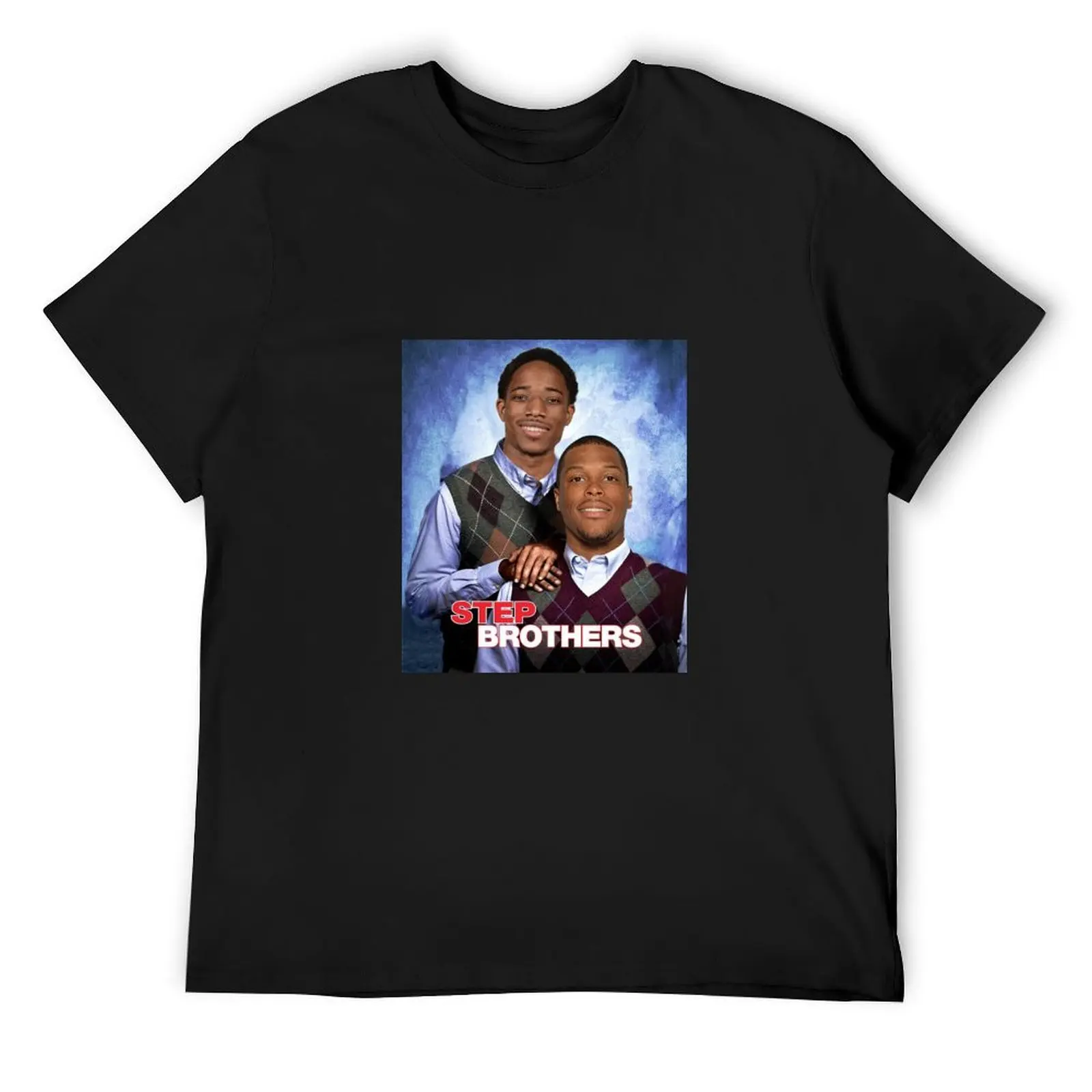 

Step Brothas - DeMar and Kyle T-Shirt T-shirts oversize animal prinfor boys fashion shirts plus size men clothing