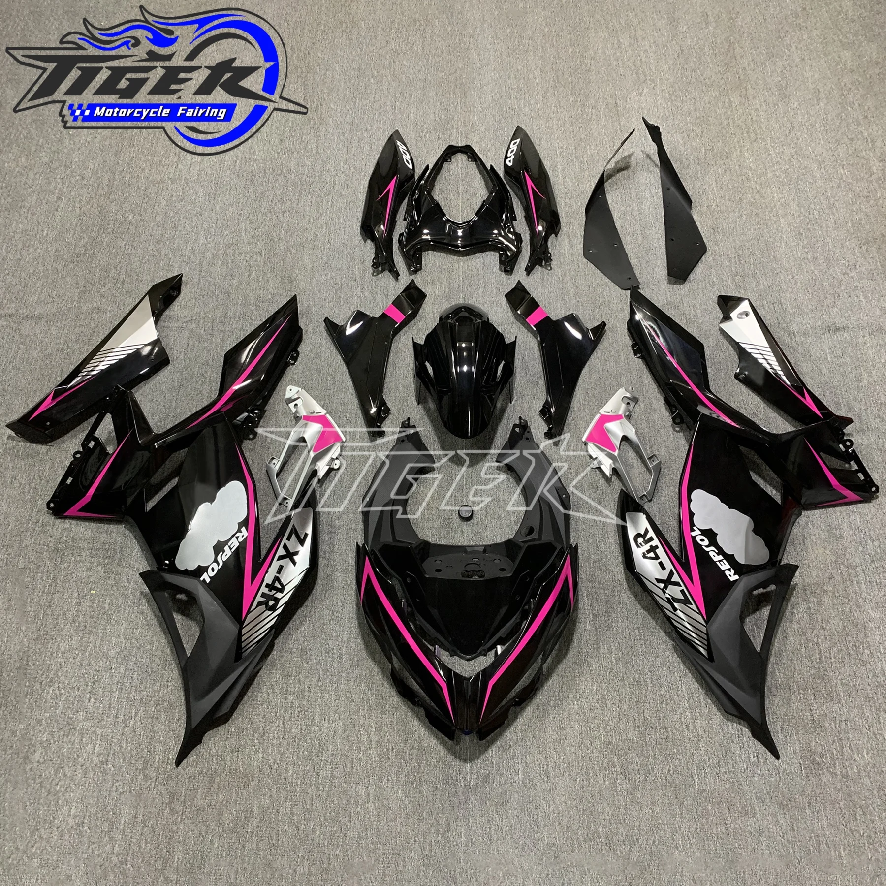 Motorcycle Whole Fairings Kits fit For Kawasaki NINJA400/ZX400 2018 2019 2020 2021 2022 2023  full fairing kit Bodywork zxmt