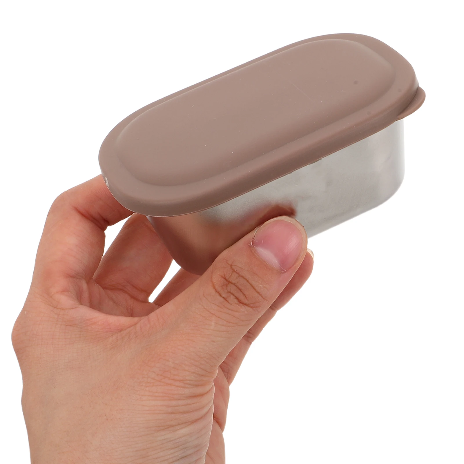

2Pcs Dipping Cups Stainless Steel Mini Bowls Sauce Holder For Ketchup Leakproof Portable Containers for Dressing Travel Storage