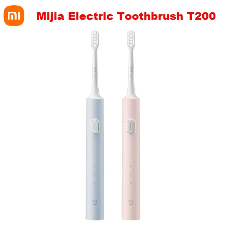 

Xiaomi Mijia T200 звуковая электрическая зубная щетка, портативная IPX7 Водонепроницаемая перезаряжаемая ультразвуковая зубная щетка, вибратор, зубная щетка