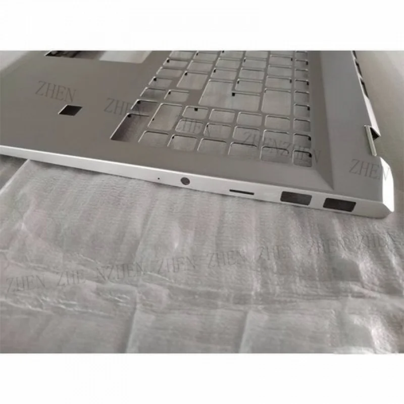 Y Palmrest لـ MSI Summit E16 MS-1591 1592 مع فتحة بصمة الإصبع باللون الفضي