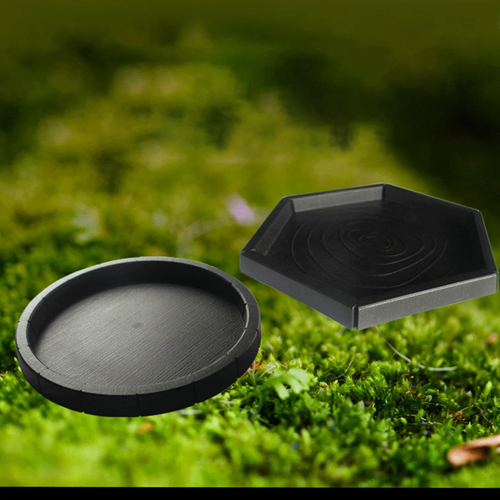 

Hexagonal Reptile Feeder Bowl Multi Functional Pet Food Water Dish Clear For Small Reptiles Lizard Scorpion