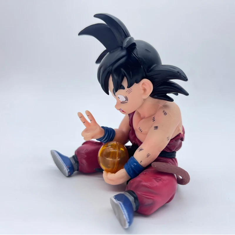 10cm Cartoon Sohn Goku Anime Figur Drachen ball Figuren Kinder Spielzeug Kunststoff Modell Zubehör Spielzeug Geschenk Action figuren Hobbys