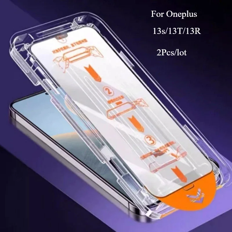 

2Pcs Premium Tempered Glass For Oneplus 13s 13t 13r 1+ Easy Installation Screen Protector For One Plus 13s 13T 13R Glass