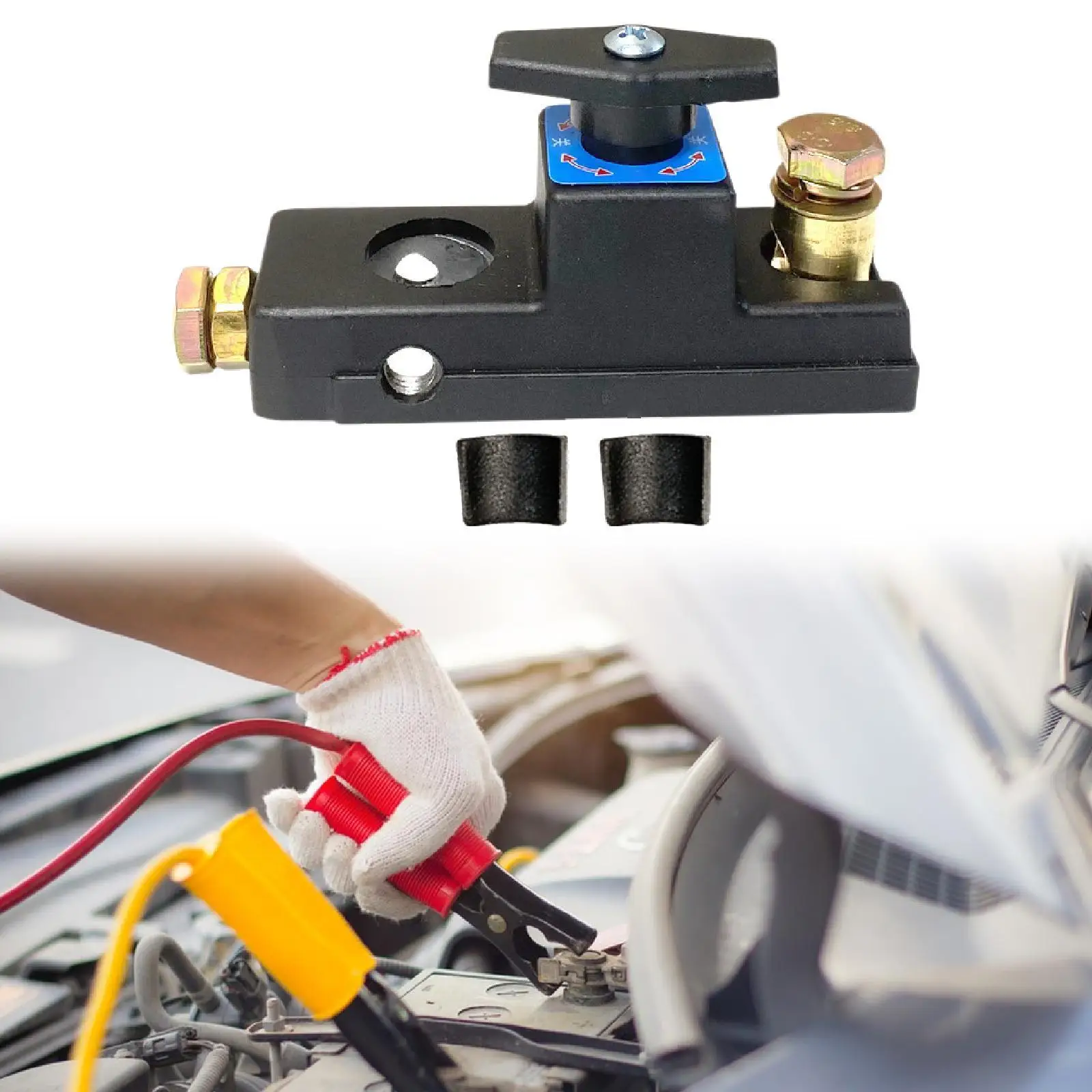 مفتاح فصل البطارية 12 فولت/24 فولت سريع الإصدار لمركبة القوارب البحرية #4