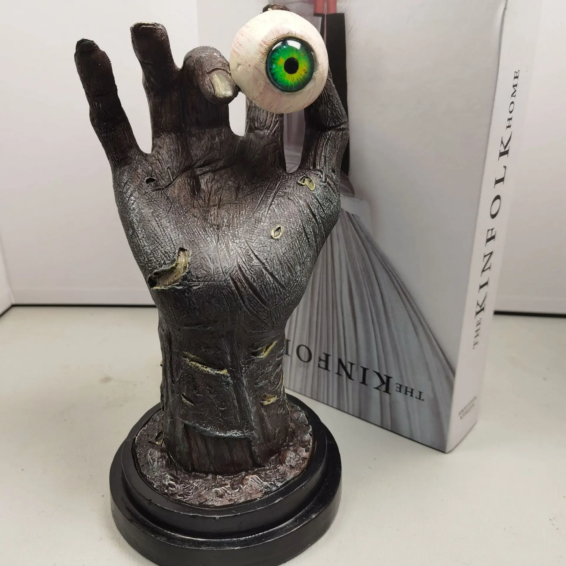 

Полимерные настольные украшения для Хэллоуина, волшебники, Божья рука мошенников на Пасху и искусственное украшение из смолы