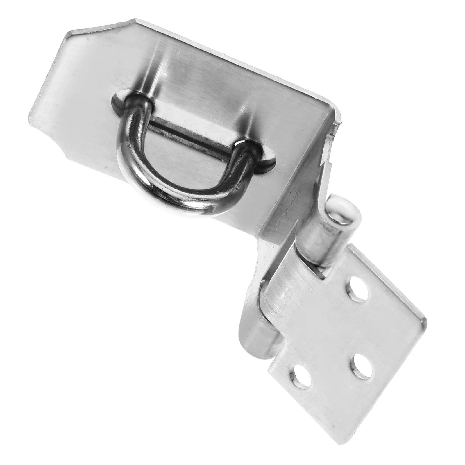 

4 Inch 90 Degree Right Angle 304 Stainless Steel Lock Hasp Shed Door Lock Latch Padlock Hasp Heavy Duty Cabinet Latch Outdoor