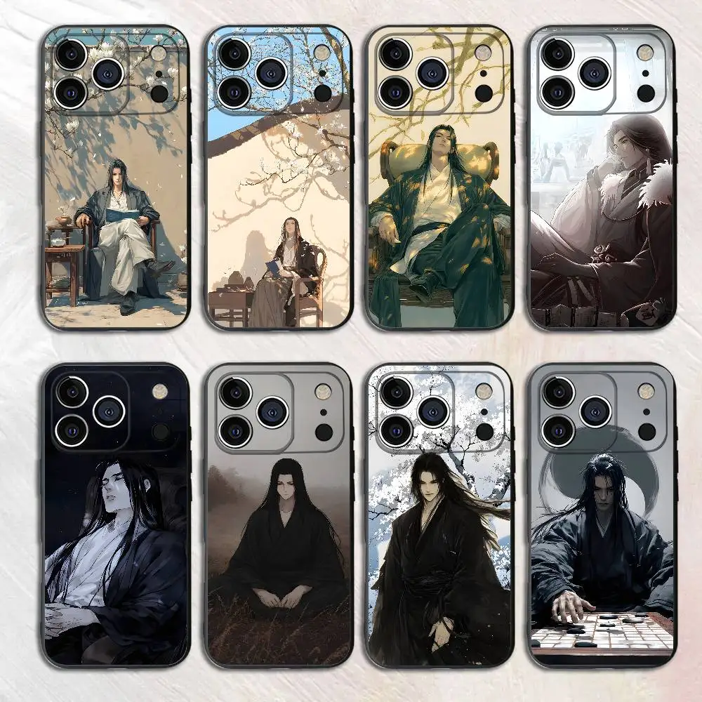 

Anime FangYuan Silicone Phone Case For iPhone 17 16 15 14 13 12 11 X XS Plus Pro Max Shockproof Soft Cover