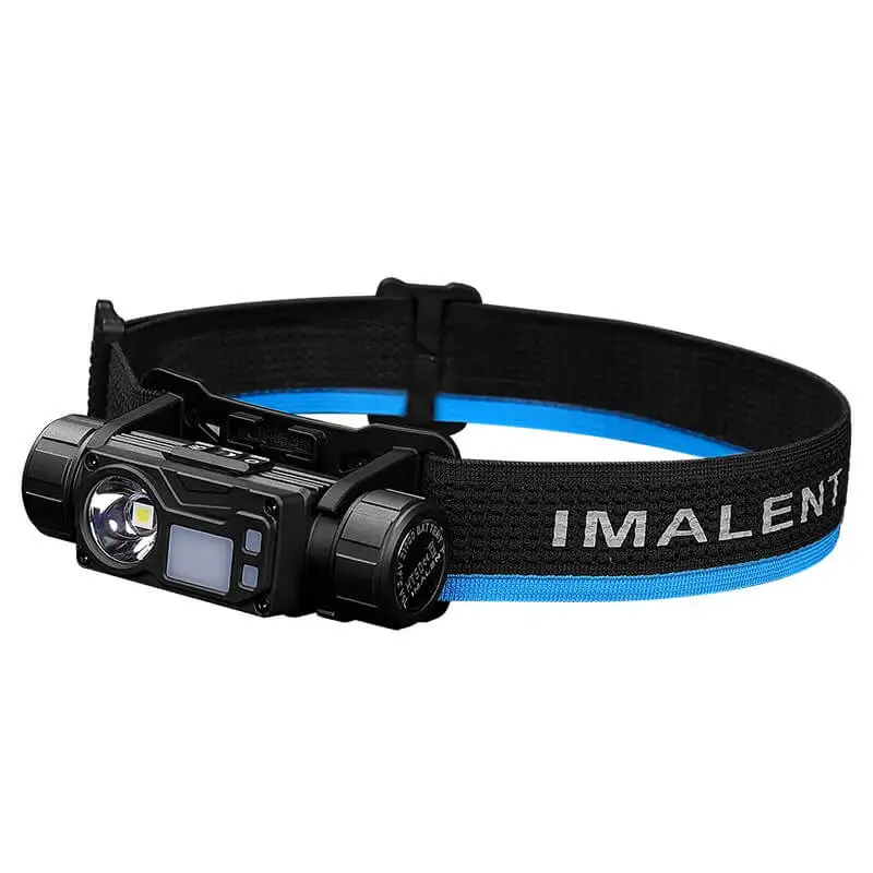 IMALENT HT50 Headlight 3000Lumen Lightweight Lantern Flashlights USB-C Rechargeable Dual Light Sources Headlamp Built-in Battery