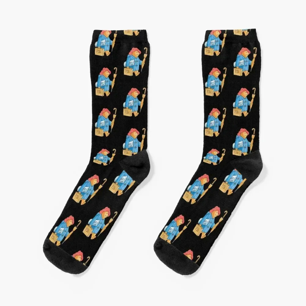 Paddington Bear Britsh Design 41 Classic Style Trending Graphic For Boys Movie Movie T Cool Movie Socks