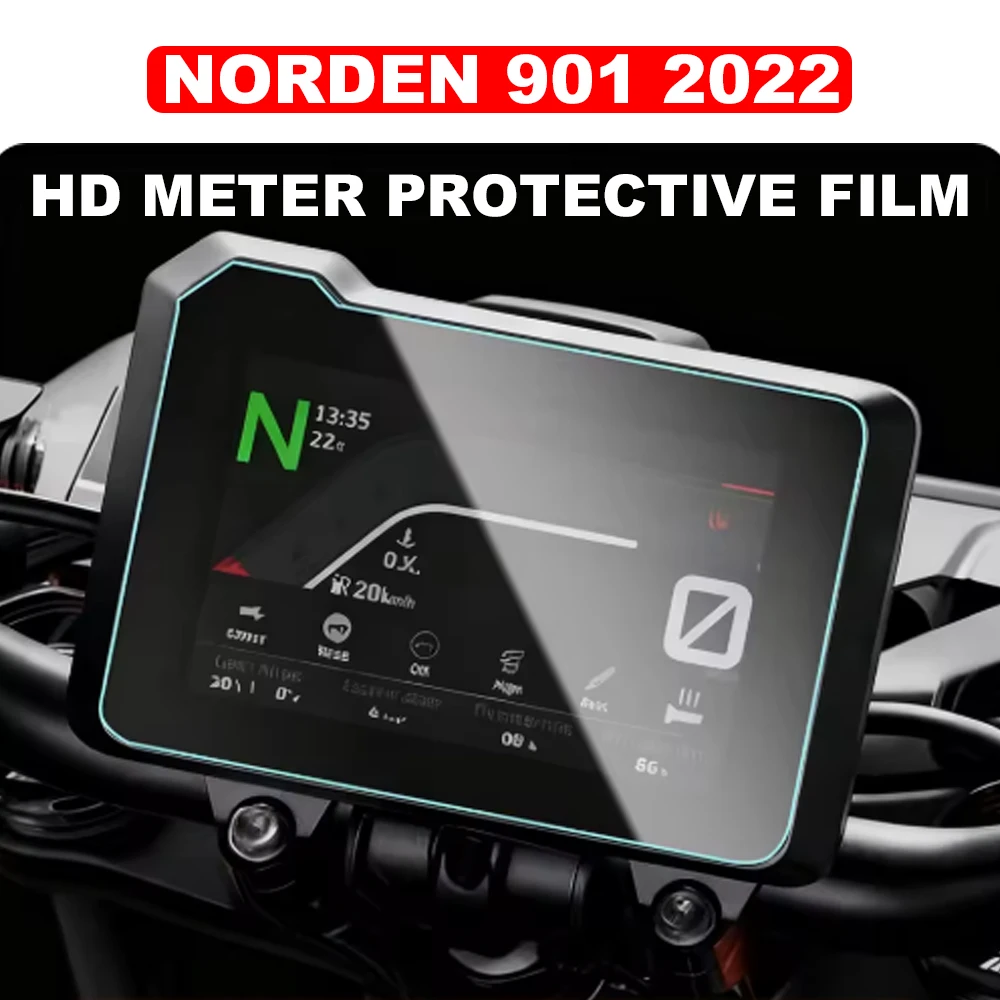 

For Husqvama Norden 901 2022 Motorcycle Scratch Screen Dashboard Instrument Film TFT LCD Instrument Film