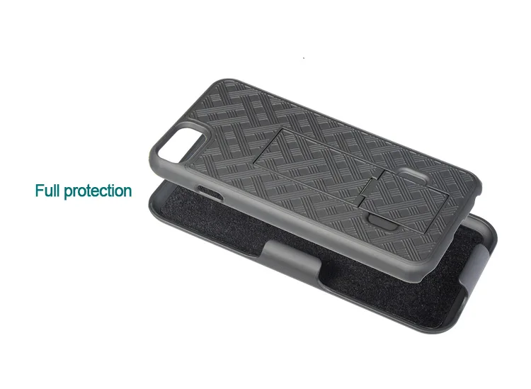 Fit iPhone 5 Hybrid Hard Shell Holster Combo Case With Kickstand & Belt Clip For  iPhone 5S Cover