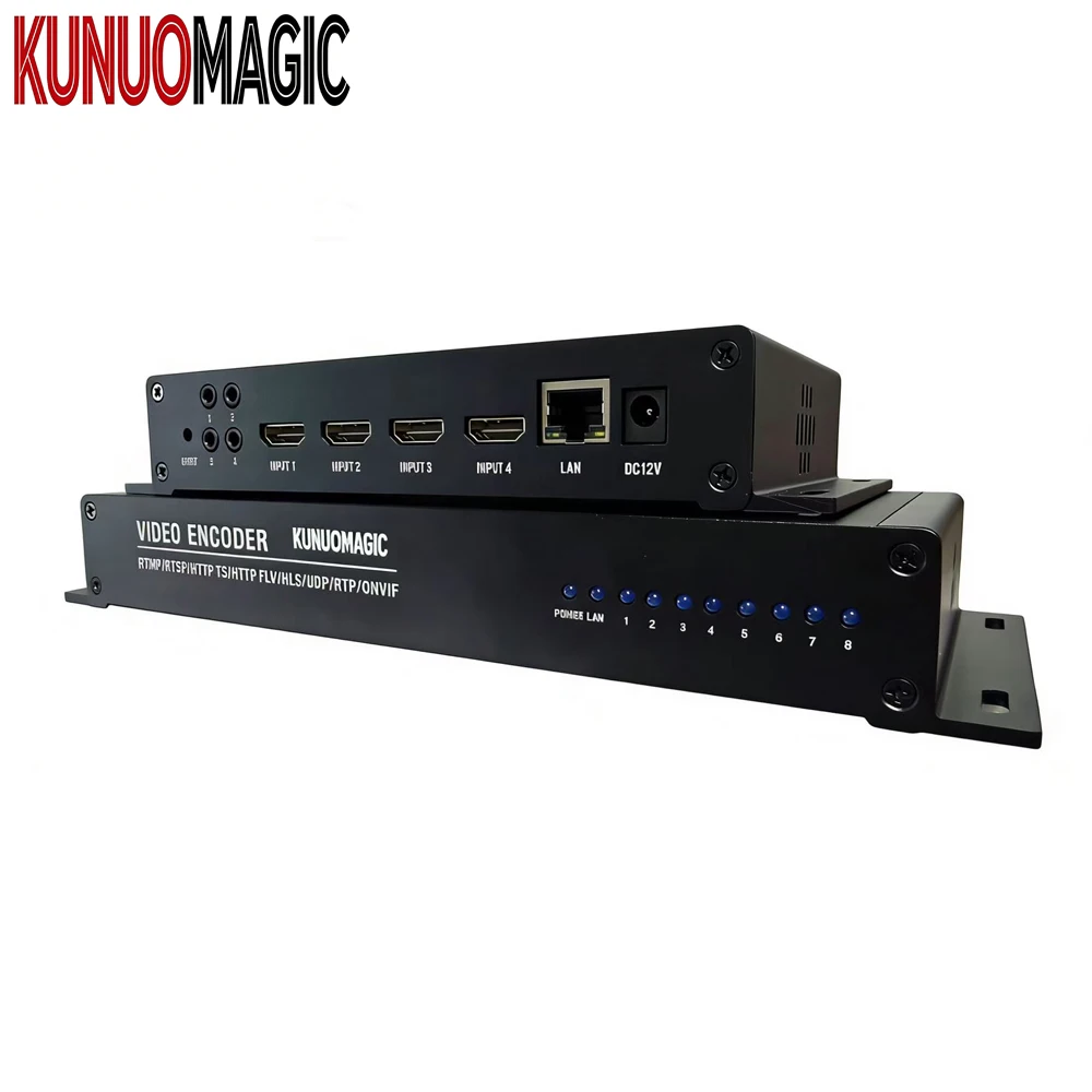

For Full HD 4-Channel 1080P H.264/H.265 Video Encoder with for Input Supporting SRT/RTMP for Live Streaming