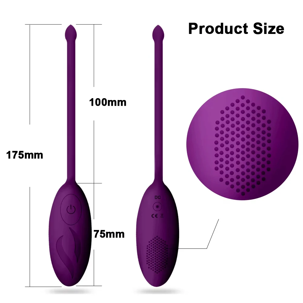 Remote Control Vibrating Egg G Spot Simulator Vagina Kegel Trainer_voghion.com