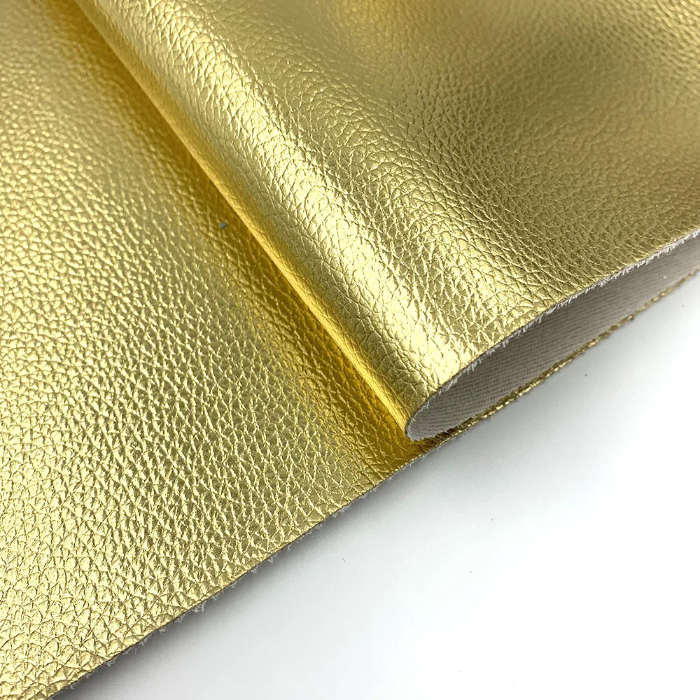 A4 Litchi PU Leatherette Fabric for DIY Projects