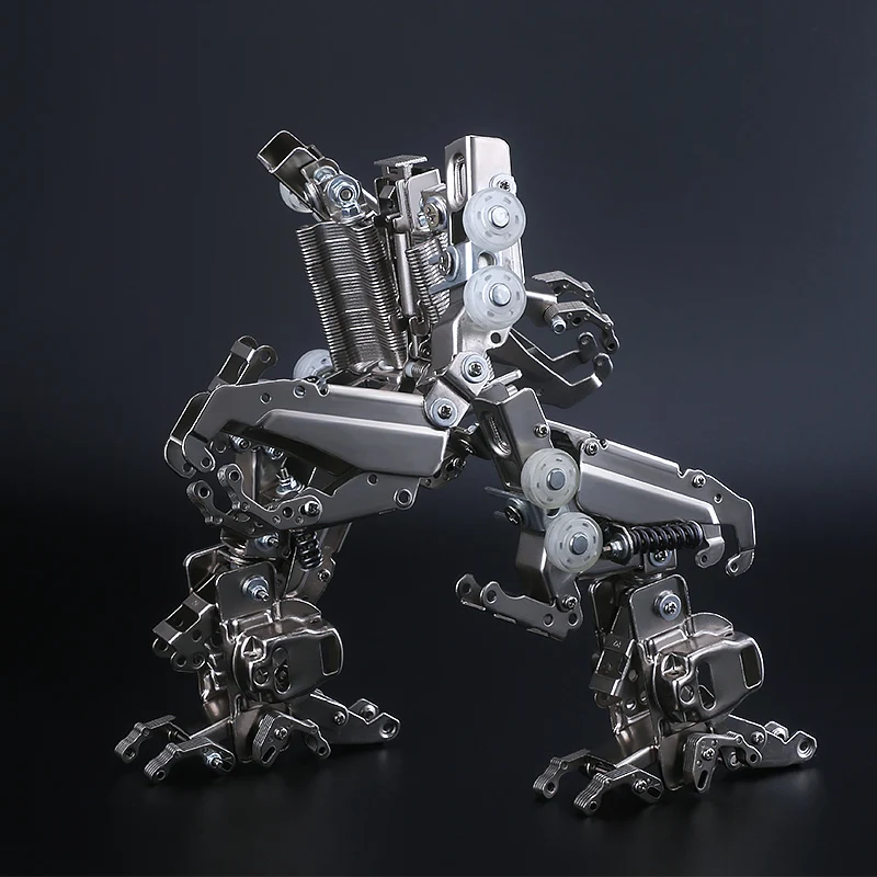 Metall Mecha Modell Kit Mechanische Telefon Halterung Spielzeug 3D Puzzle bausteine DIY Montage Spielzeug für Kinder Erwachsene Geburtstag Geschenk