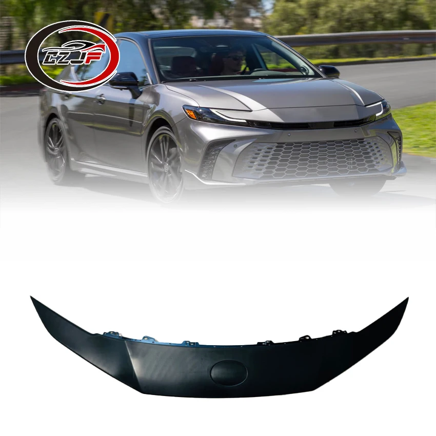 CZJF New Style Upper Front Bumper Grille Strip For TOYOTA CAMRY SE LE 2024 2025 2026 Grille Lip 52111-AQ900