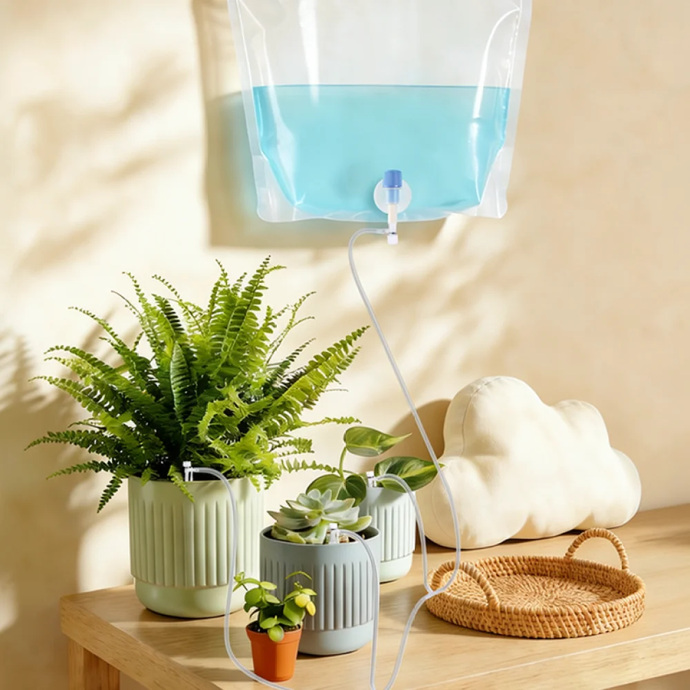 10L Plant Watering Bag For Fruit Tree Garden Drip Irrigation System Adjustable Flow Valve Slow Release Hydration