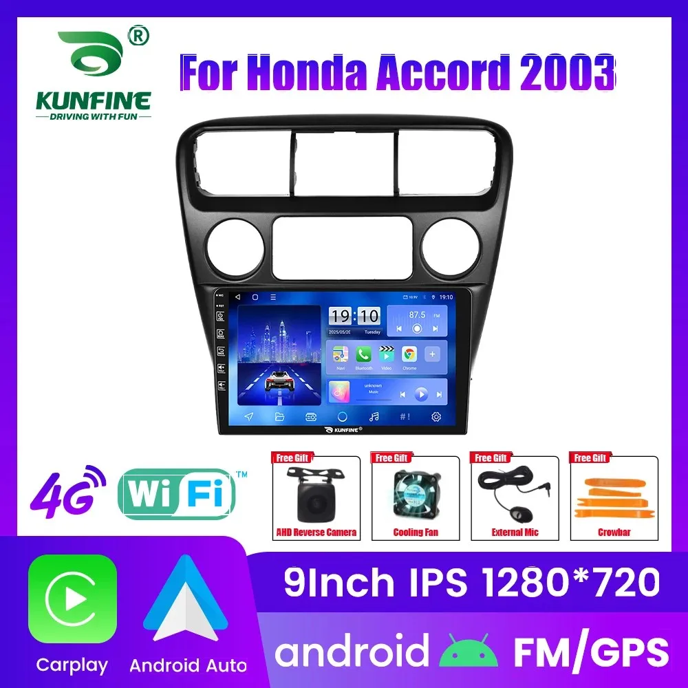 

Автомагнитола Android для Honda Accord 2003, 2DIN, 8-ядерный процессор, GPS-навигация, IPS-экран, поддержка CarPlay и Android Auto