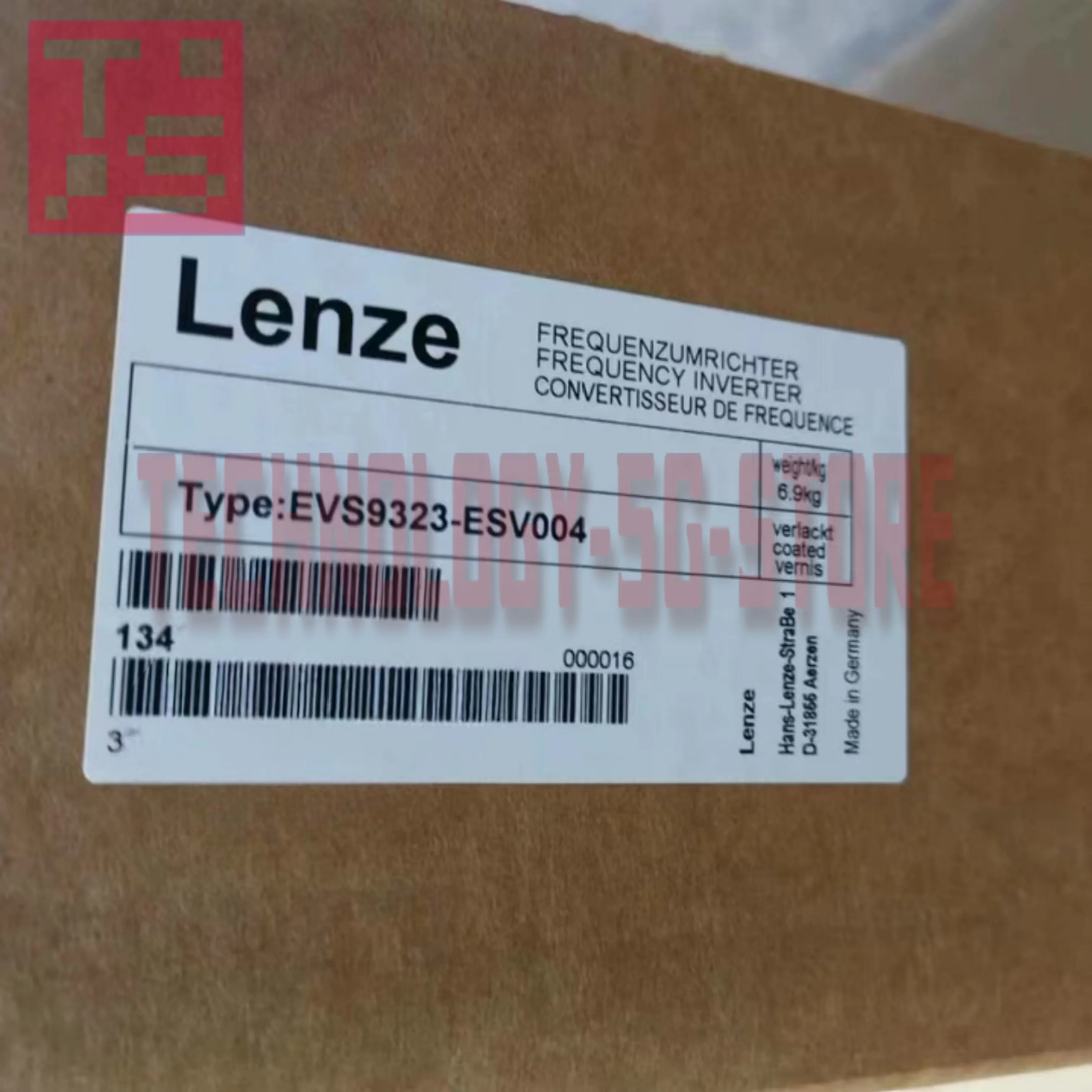 EVS9323-EPV004 جديد في الصندوق محرك سيرفو EVS9323-ESV004