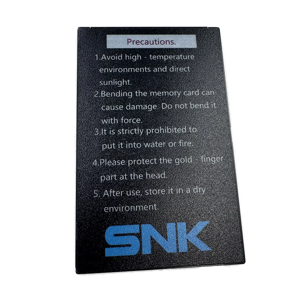 1PC Memory Card for AES MVS-U4 card for SNK NEOGEO Game Console