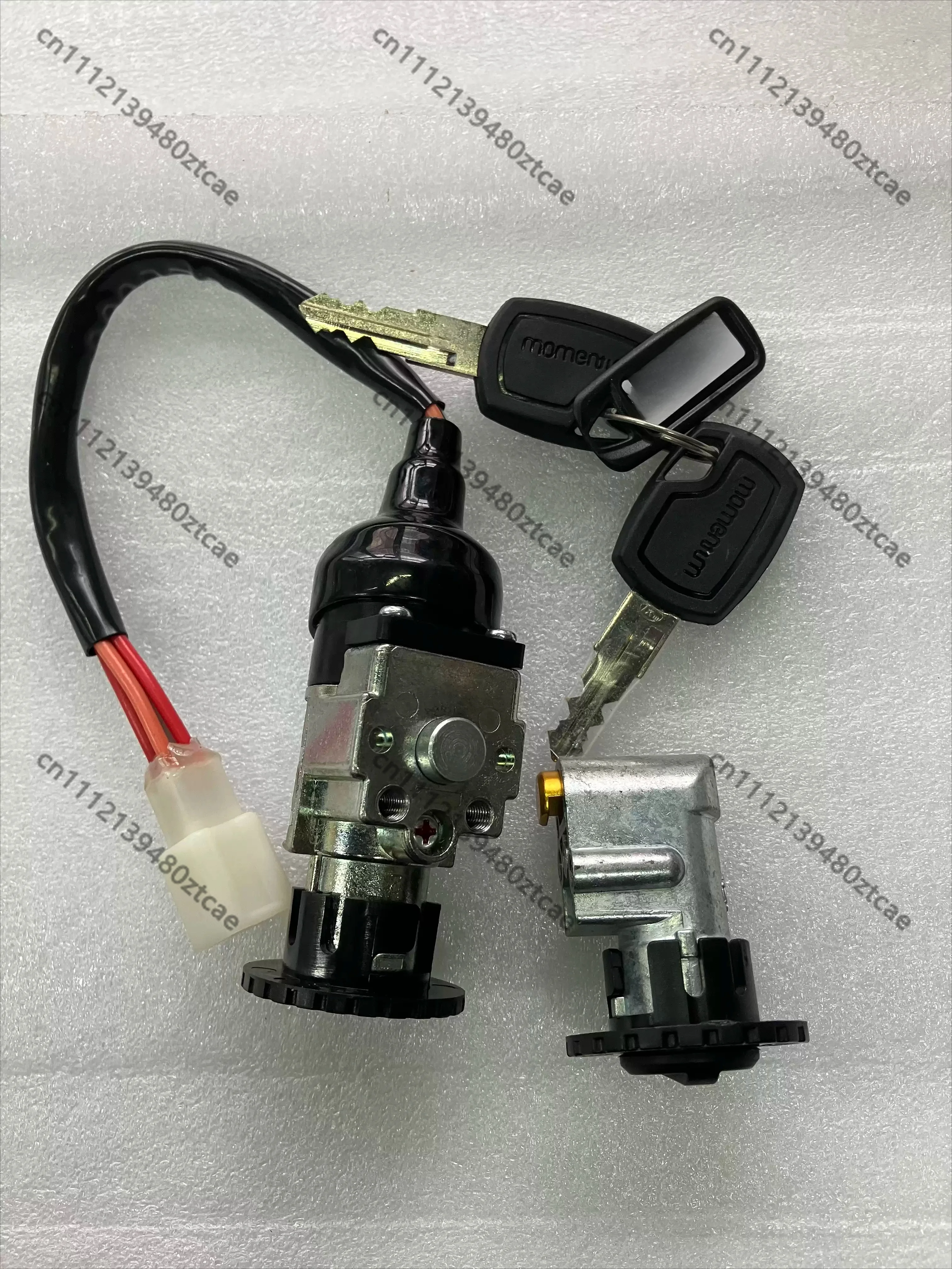 Electric Bicycle Ignition Power Lock With Keys E Bike Power On Off Switch Replacement Accessory For Electric Assist Bicycle