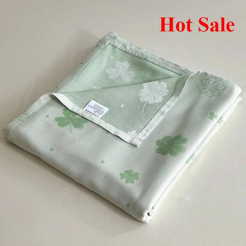 

2025 new summer bamboo fiber blanket office nap towel quilt cold blanket air conditioner thin blanket