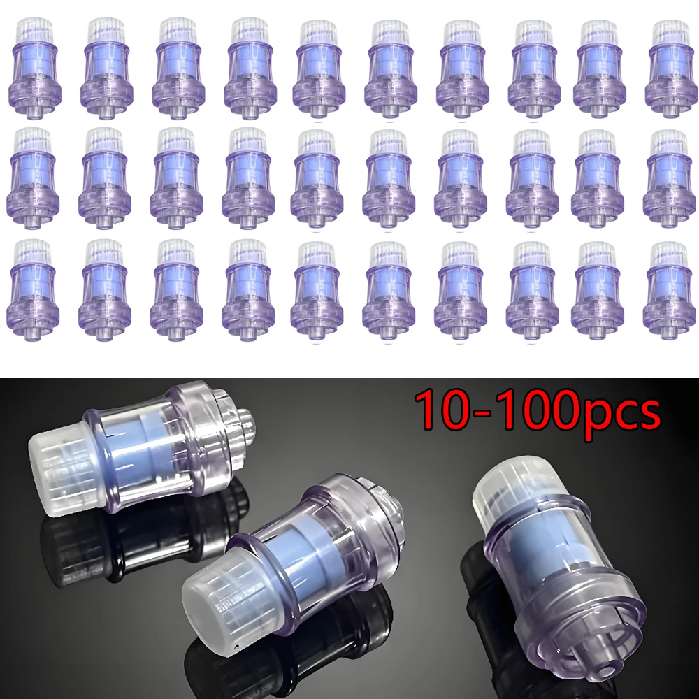 10-100PCS Medical Disposable Straight Flow Needle-Free Connector for Safe And Efficient Fluid Administration