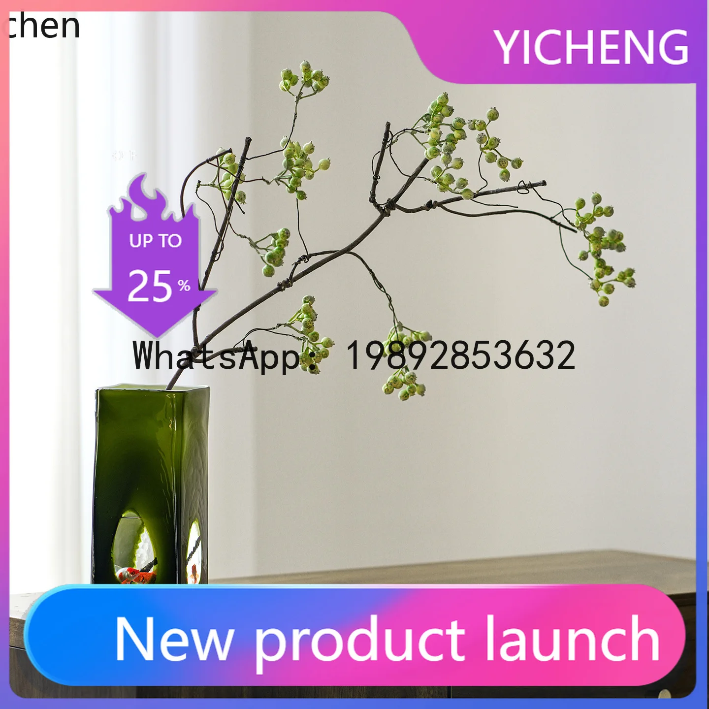 

ZZ vintage square glass vase, high-end living room decoration ornament, hydroponic flower arrangement vessel, soft decoration