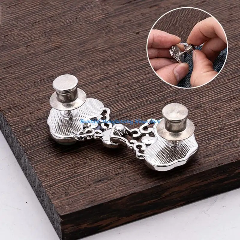 E56A 3Pcs Waist Tighteners Waist Adjuster Ancient Styles Waist Fitness Pin Nonsewing