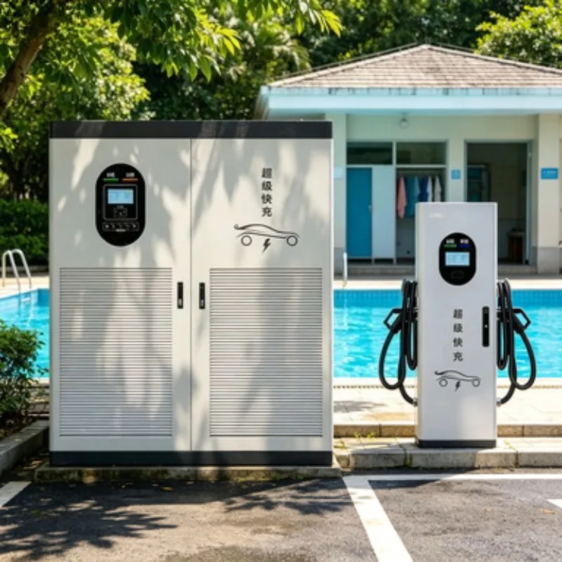 180kW DC Fast Charger CCS2 Dual Gun EV Charging Pile for Heavy Duty Electric Vehicle Fleet