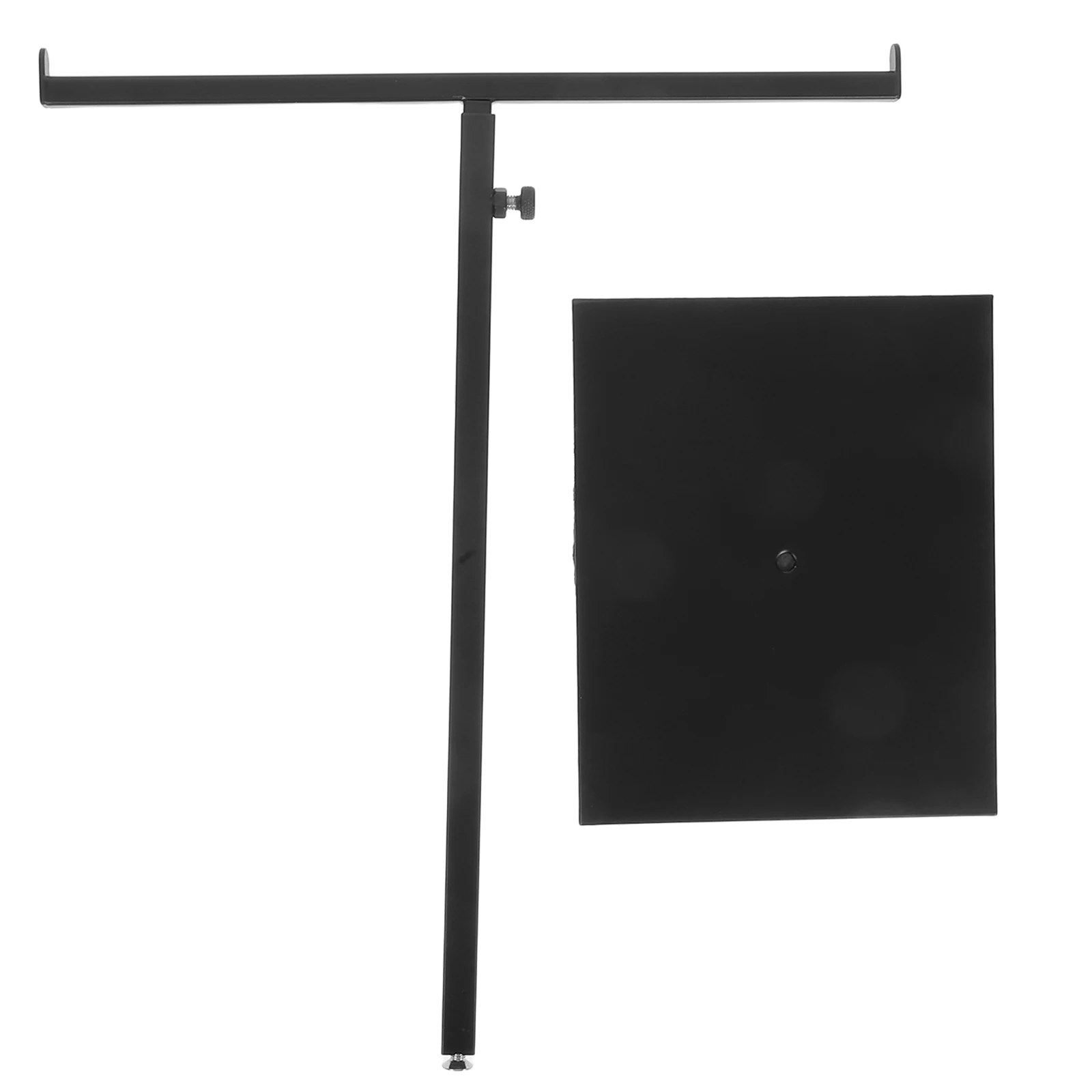 

Stainless Steel T-Shaped Display Stand Purse Rack Holder for Handbags Belts Ties Multi-Functional Bag Hanger Sturdy Non-Slip