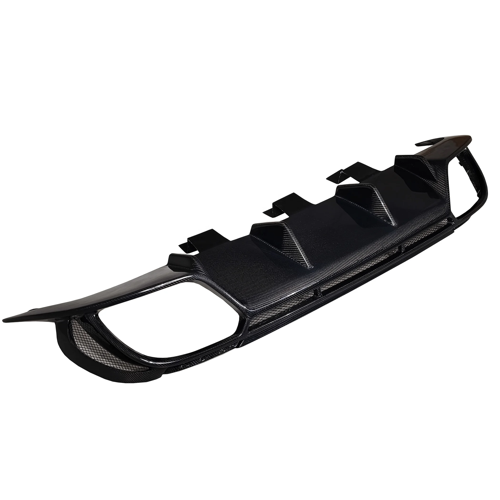 

Z-ART QV Carbon Fiber Rear Diffuser for Alfa Romeo Giulia Quadrifoglio Carbon Fiber Rear Lip for Giulia 2016-2020 Sport Model