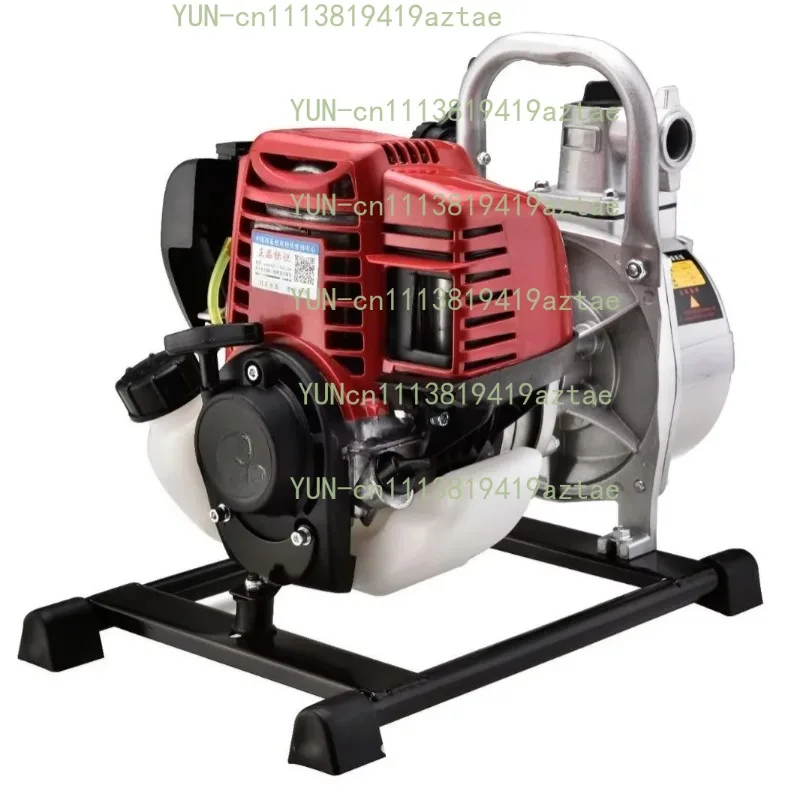 4-Stroke Water Transfer Pump Gas Powered High Flow Petrol Water Pump for Garden Farm Irrigation