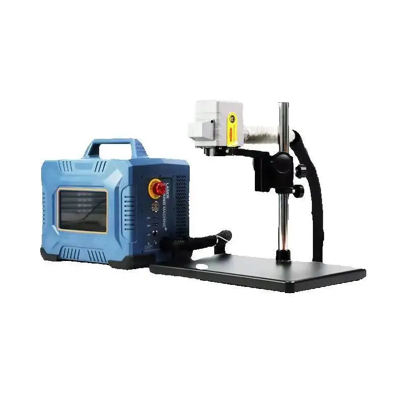 أفضل بيع آلة الوسم بليزر الألياف المحمولة 30W المصنوعة في الصين لعلامة إطارات السيارة المصنوعة من سبائك الألومنيوم المصنوعة من الفولاذ المقاوم للصدأ