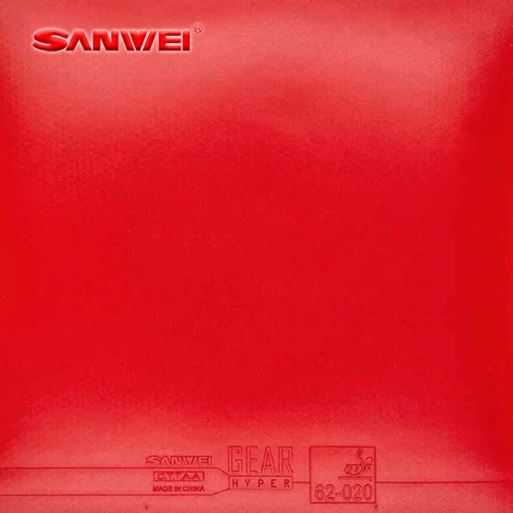 غطاء تنس الطاولة المطاطي الأصلي من SANWEI GEAR Hyper لتنس الطاولة / ورقة تنس الطاولة المطاطية بينغبونغ