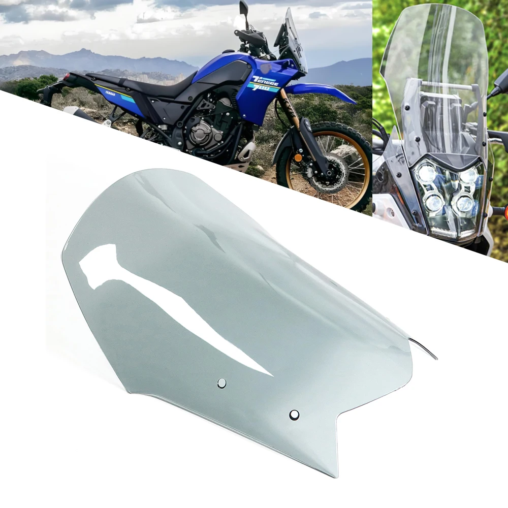 

For YAMAHA Tenere700 Tenere 700 XTZ700 T7 2018-2023 Motorcycle Accessorie Windshield Windscreen Wind Screen Shield Deflector