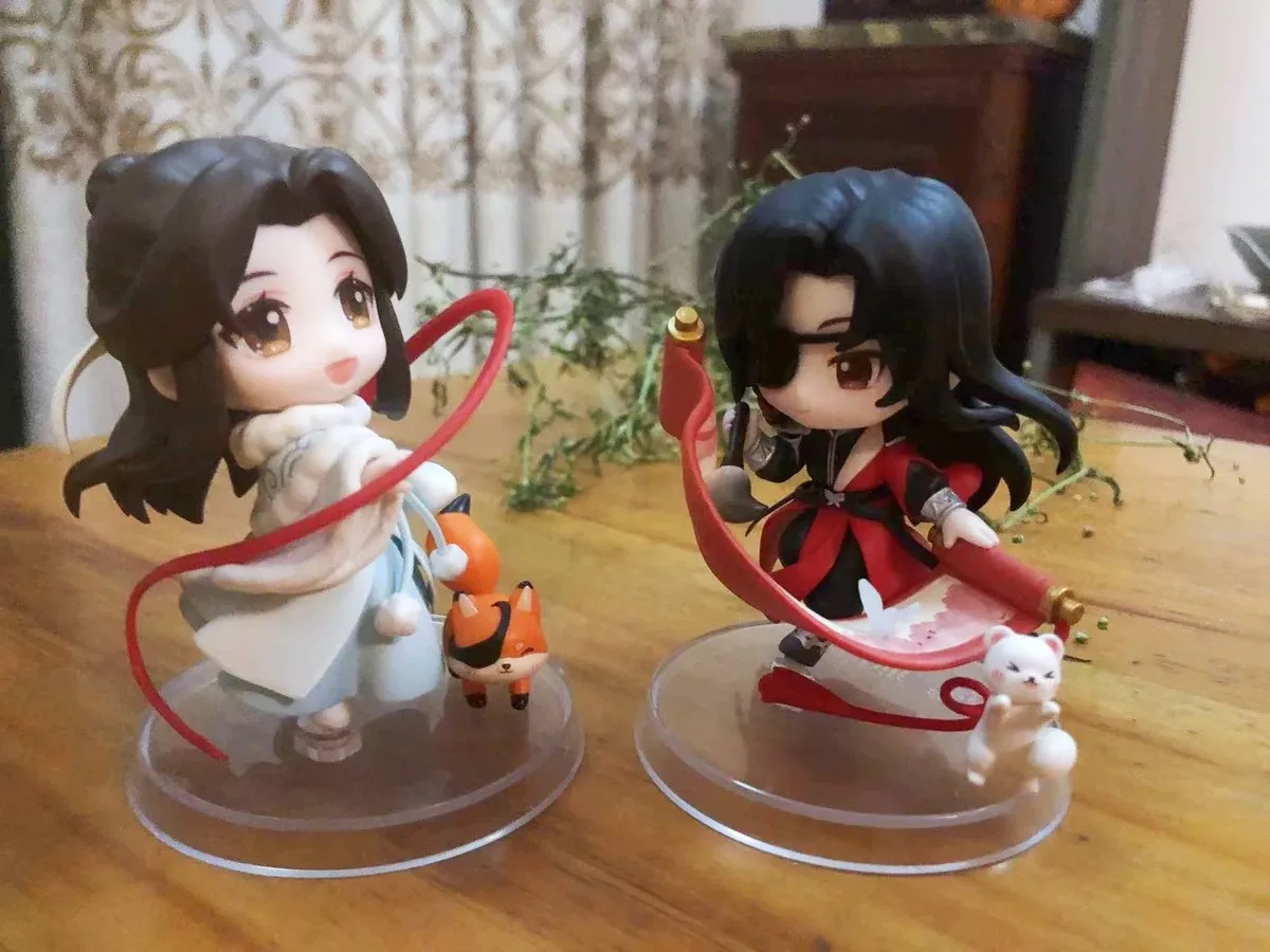 

Аниме-фигурка Tian Guan Ci Fu, 7,5 см, Xie Lian/Hua Cheng, ПВХ аниме-фигурка, персонажи, Милая модель, кукла, настольные украшения, подарки, игрушки